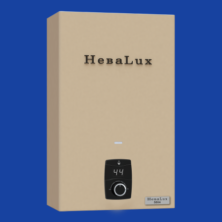 НЕВА Lux 5514 бежевый колонка газовая (водонагреватель проточный)